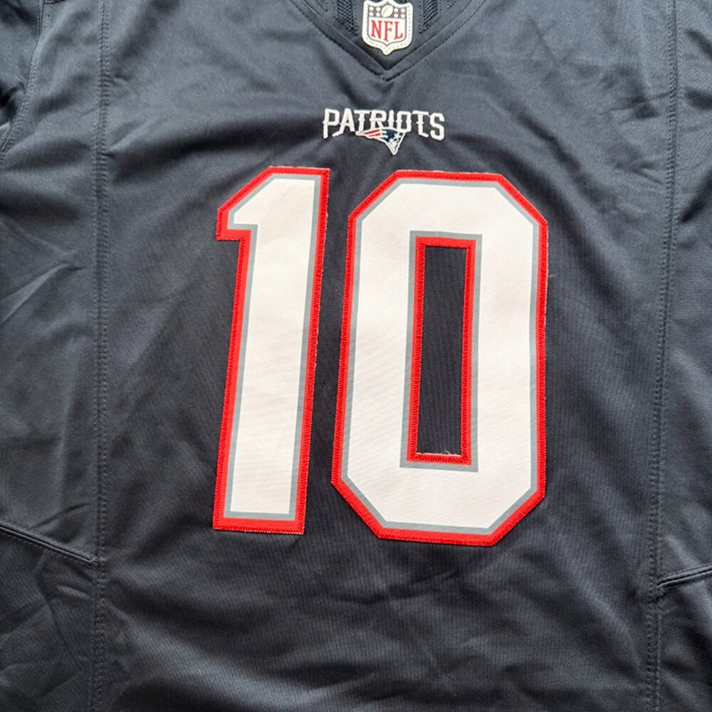 NFL New England Patriots #10 Dark Blue Jersey - Picture 3 of 8